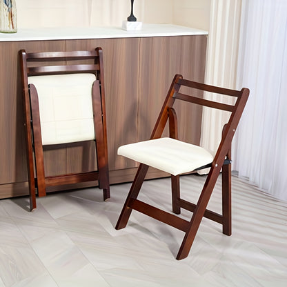 Space-Saving Folding Chair - Heavy-Duty Metal Construction, Adjustable Height, Compact Design for Home, Office, Travel - Easy Assembly with Tools Included - Durable