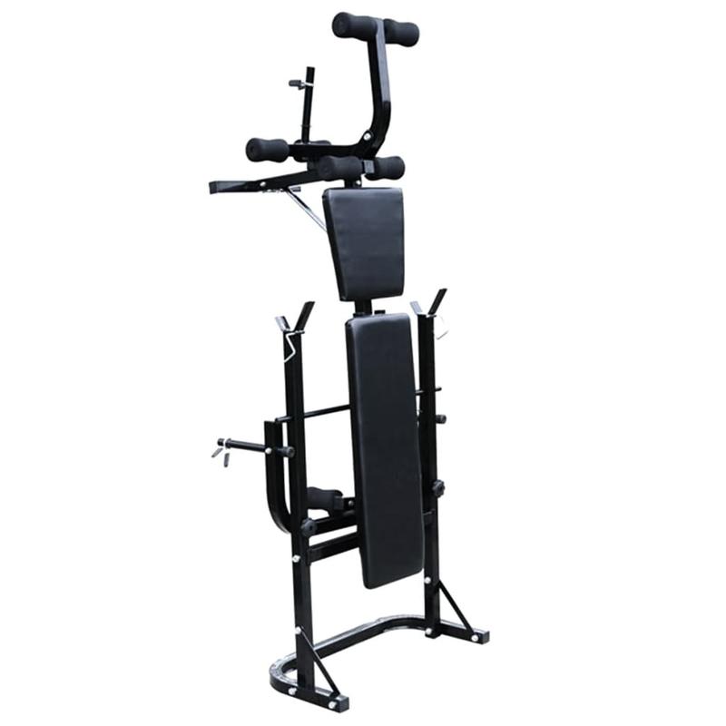 Gewichthefbank – Halterbank – Trainingsbank – Dumbbell Set – Krachtbank – Verstelbaar Ontwerp – Duurzaam Ijzer 60,5 kg