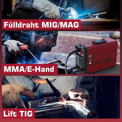 MIG 140 Lasmachine – MIG Lasmachine – Lasapparaat – Metaallasmachine – Elektrode Lasapparaat – 230V Plug & Play – Compact Lichtgewicht Design
