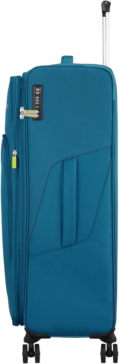 American Tourister SummerFunk, turquoise (teal), Spinner L Erweiterbar (79 cm - 119 L), Spinner L uitbreidbaar (79 cm - 119 liter)