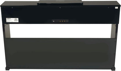 Digitale piano zwart glanzend – Elektrische piano – Pianomeubel – Meubelpiano – 88-toetsen piano – 88 gewogen toetsen met progressieve hammer action – Bluetooth en 3 pedalen inbegrepen
