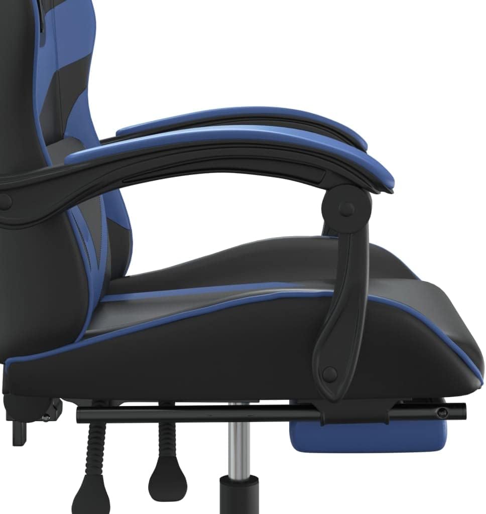 Gamingstoel – Bureaustoel – Gamestoel – Zitzak – Office Chair – Verstelbare Voetensteun – Hoogwaardig Kunstleer – 360° Draaibaar