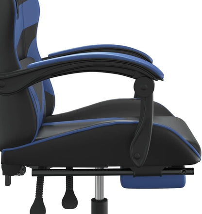 Gamingstoel – Bureaustoel – Gamestoel – Zitzak – Office Chair – Verstelbare Voetensteun – Hoogwaardig Kunstleer – 360° Draaibaar
