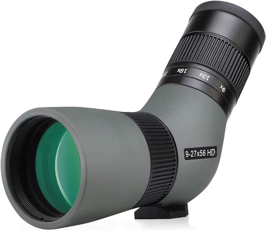 Svbony SV410 Spotting Scopes, 9-27x56 ED Spektiv, FMC Lens Compact Portable Stay-on Case Vogelkijker voor kolibries, reizen, landschap, sportschieten, jagen