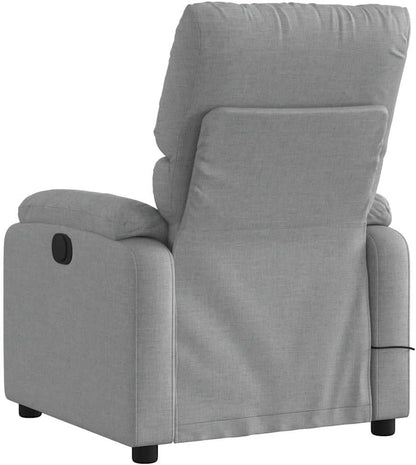 Relaxfauteuil – Relaxstoel – Massagestoel – TV-stoel – Verstelbare stoel – 6-punts vibratiemassage – Rugleuning tot 135 graden verstelbaar