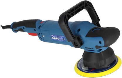 Excentrische Rotatiepolijstmachine – Excenterpolijstmachine, Poetsmachine, Polijstmachine, Polijstapparaat – 900 W Vermogen – 150 mm Schijf, Zachte Start