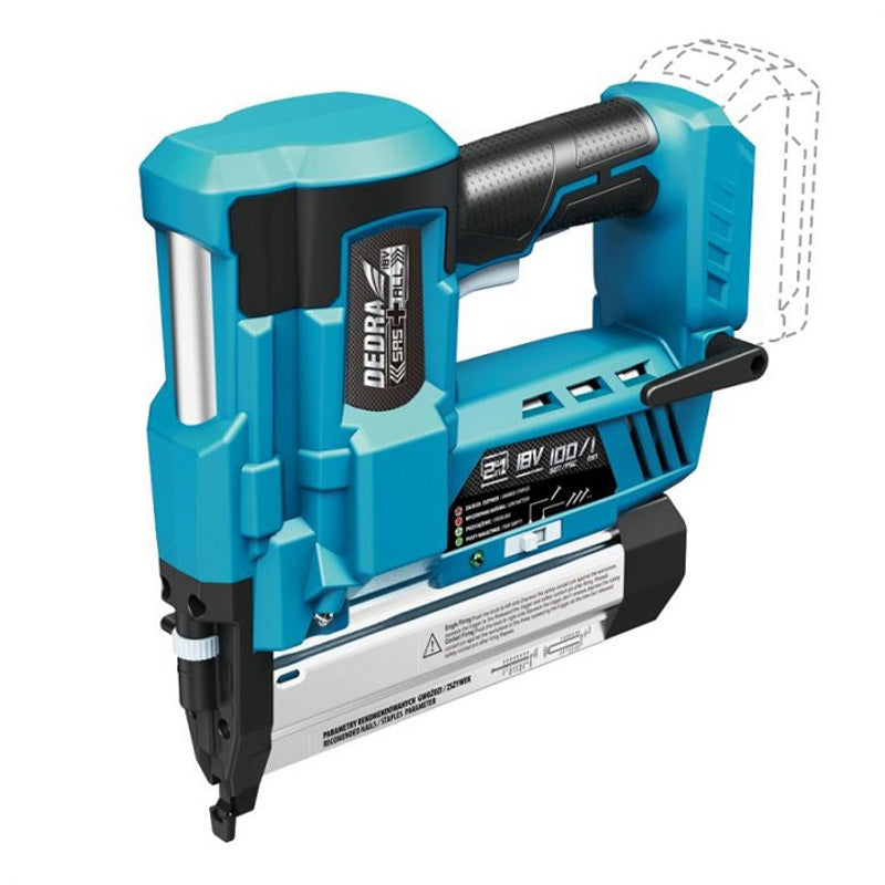 18V 2-in-1 Nailer Stapler for 50mm - SAS - DED7053