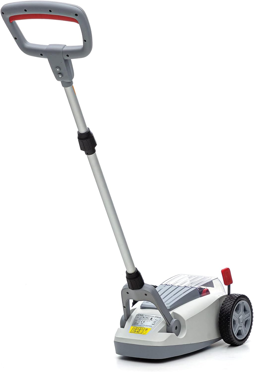 IKRA accu eenhandsmaaier grasmaaier ICHM 20 met mulchfunctie, voor kleine gazons tot 50 m², incl. laadapparaat, 2 accu's, & reservemes