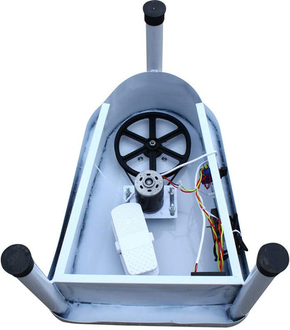 Elektrische Pottenbakkersschijf – Pottenbakkersmachine – Keramiek Draaischijf – Klei Draaibank – Pottenbakkersrad – 25 cm Draaiplateau – 300 RPM Met Voetpedaal