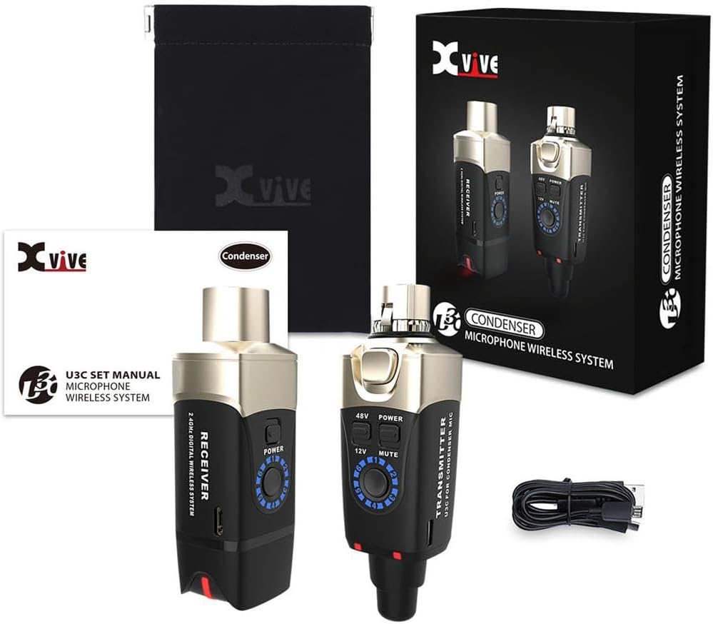 Set microfoni Xvive U3C