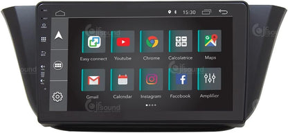 Autoradio – Auto Radio – Multimedia Radio – Inbouw Radio – 1-DIN Autoradio – 9 Inch Touchscreen – Android 4-Core Processor – Apple CarPlay & Android Auto Compatible