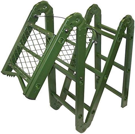 Berger & Schröter Aanzetladders inklapbaar, groen