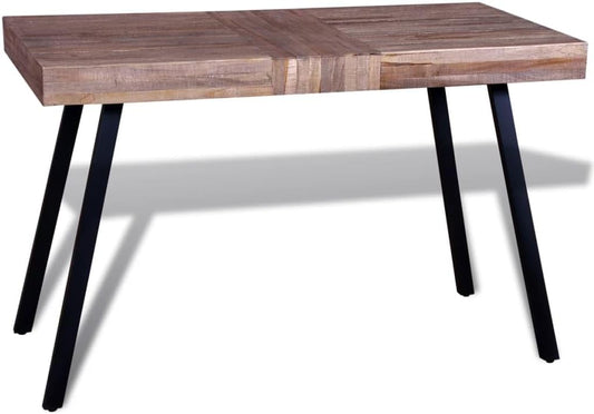 vidaXL Table recycled teak