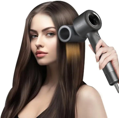 Ionische Haardroger Met Diffuser En 2 Concentratoren – Föhn – Haardroger – Haarföhn – Ionenföhn – 120000 RPM Borstelloze Motor – 500 Miljoen Negatieve Ionen