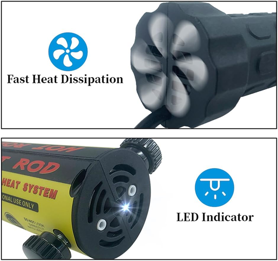 Vlamloze Inductiekachel – Inductieverwarmer – Magnetische Inductieverwarming – Schroefverwijderaar – Boutverwarmer – 1000 W – LED-Licht