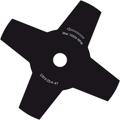 IKRA Benzine Bosmaaier trimmer IBF 25-1, incl. draadspoel, 4-tands mes & schouderriem, grijs/rood/zwart