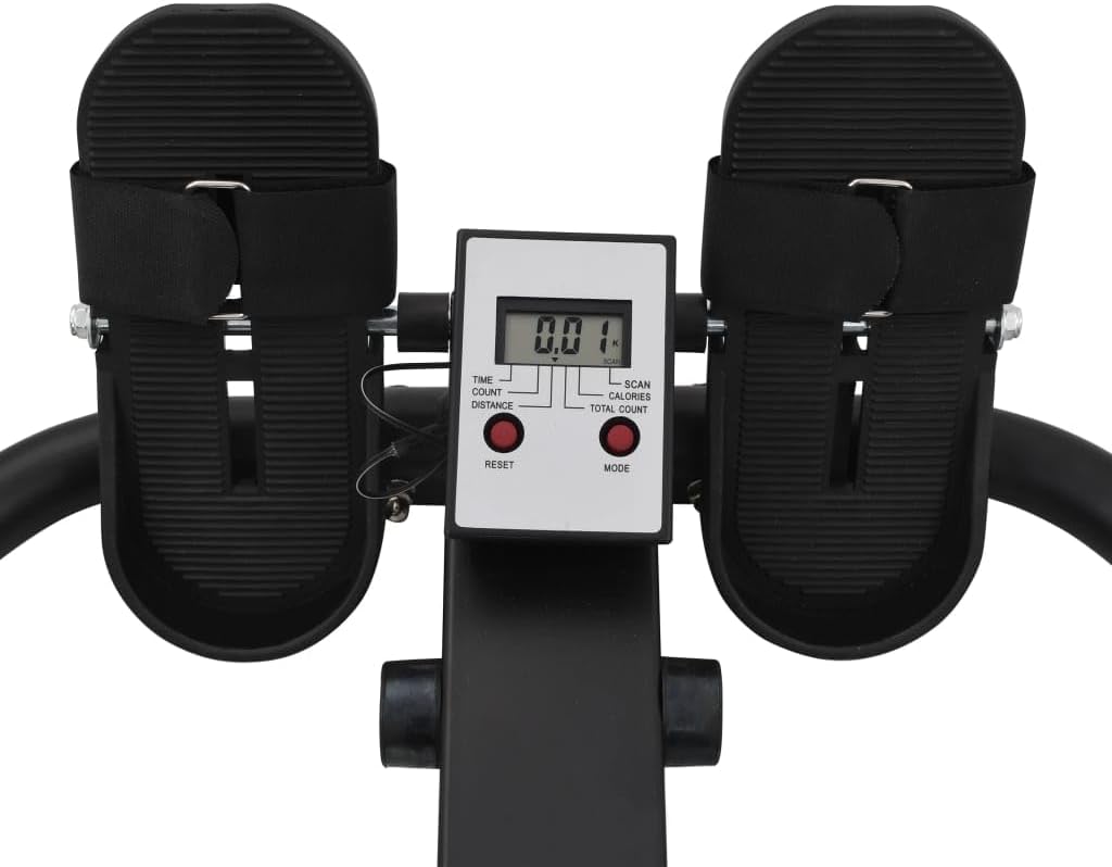 Rowing machine with 5 levels and hydraulic resistance - QUORE