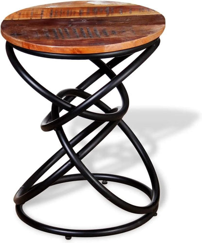 vidaXL Recycled Wood Side Table Solid Table Side Table Table