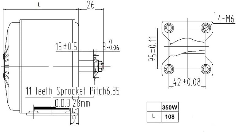 24 V36 V, 350 W, Motorkit elektrische skelter met gaspedaal, ombouwset voor elektrische kinderfiets, DIY, elektrisch wagentje met 4 wielen