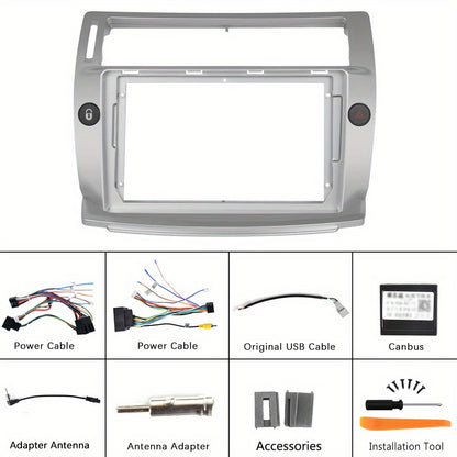 Android 15 Autoradio – Car Stereo – Multimedia Systeem – Double DIN Radio – Navigatiesysteem – 9 Inch Touchscreen – Draadloos CarPlay & Android Auto – Ingebouwde Achteruitrijcamera