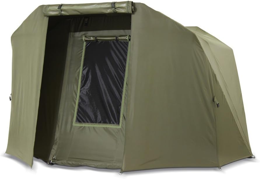 Lucx® Winterskin Overwrap Skin voor Bivvy Coon karpertent 1 tot 2 personen (geen tent alleen gooi), olijfgroen