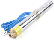 Vesdas - Water pump - Deep well submersible pump - Solar DC Deep well pump - DC 48V - 5T/H Flow - 750W - Stainless steel - Silver
