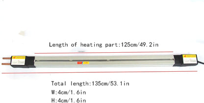 125cm acrylic plastic bending machine heater hot heating bender biegemaschine heater plastic hot bending machine heater for acrylic organic sheet PVC and various thermoplastic - QUORE