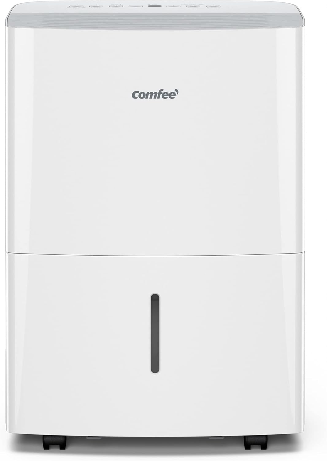 Comfee Luchtontvochtiger van 16 liter, kamergrootte ca. 80 m³ (32 m²), Smart Modu, timer 24 uur, watertank 3L, app-compatibel, wit, MDDF-16DEN7-WF