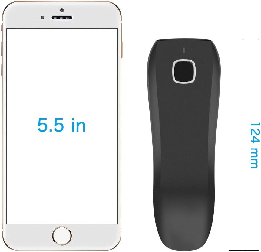 NETUM C990 Bluetooth 2D QR Barcodescanner Draadloos Compatibel, Small Pocket USB 1D 2D QR-codescanner voor inventaris, Barcodescanner voor tablet iPhone iPad Android iOS PC POS