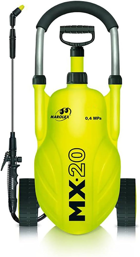 Druksproeier – Handsproeier – Spuitfles – Tuinsproeier – Benzinespuit – 18 Liter Inhoud – Telescooplans Met Wielen