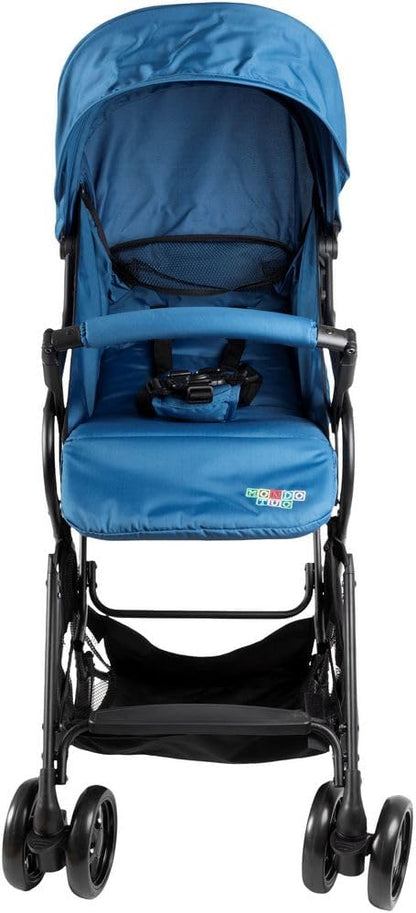 Poupy multifunctionele reiswagen met „Trolley” -sluiting geschikt voor kinderen van 0 tot 36 maanden met verstelbare rugleuning en veiligheidsslot.