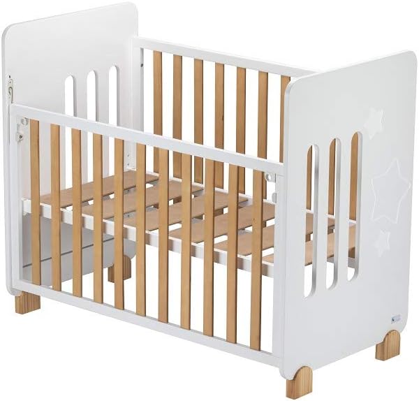 Interbaby CUNA15 babybed Star Nature, wit, 19,3 kg