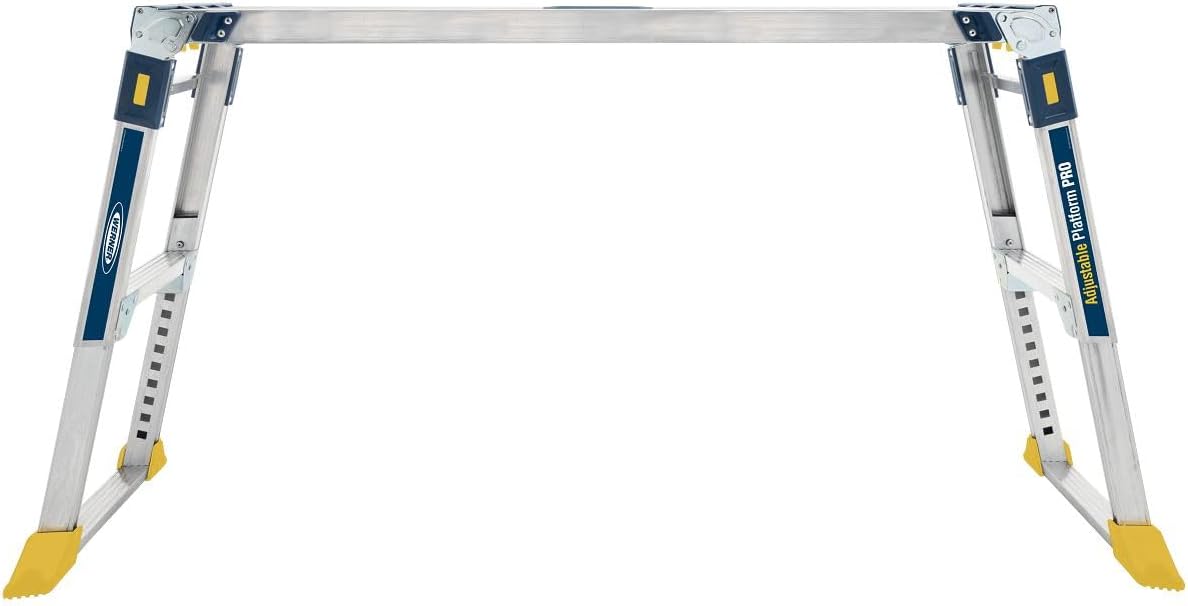 Werner 79023 Verstelbare Pro Werkplatform Werk & Toegang, Zilver, One Size