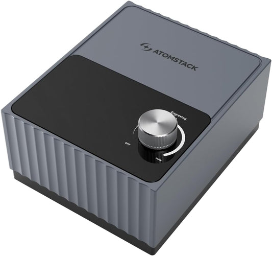 Atomstack F40 Air Assist System, 30 L/min, Eliminates Fumes and Dust to Optimize Cutting. Compatible with Swift 7W and 12W Laser Engraving Machines