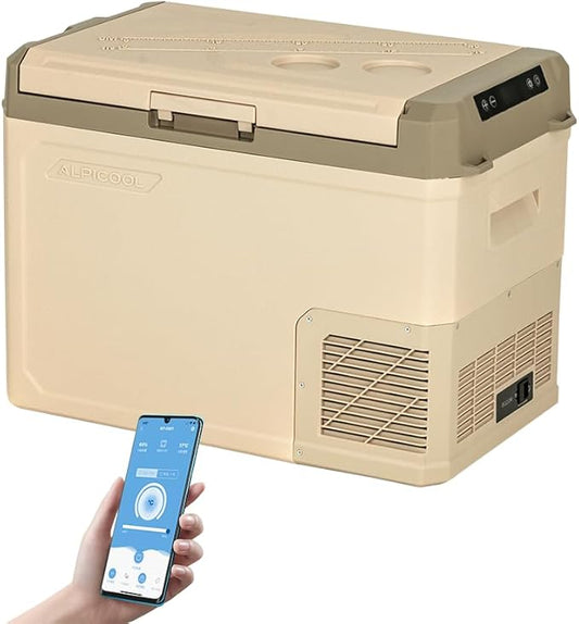 Elektrische Koelbox – Compressor Koelbox – Mobiele Koelkast – Auto Koelbox – Vriesbox – 40 Liter Inhoud – Koelen Tot -20°C