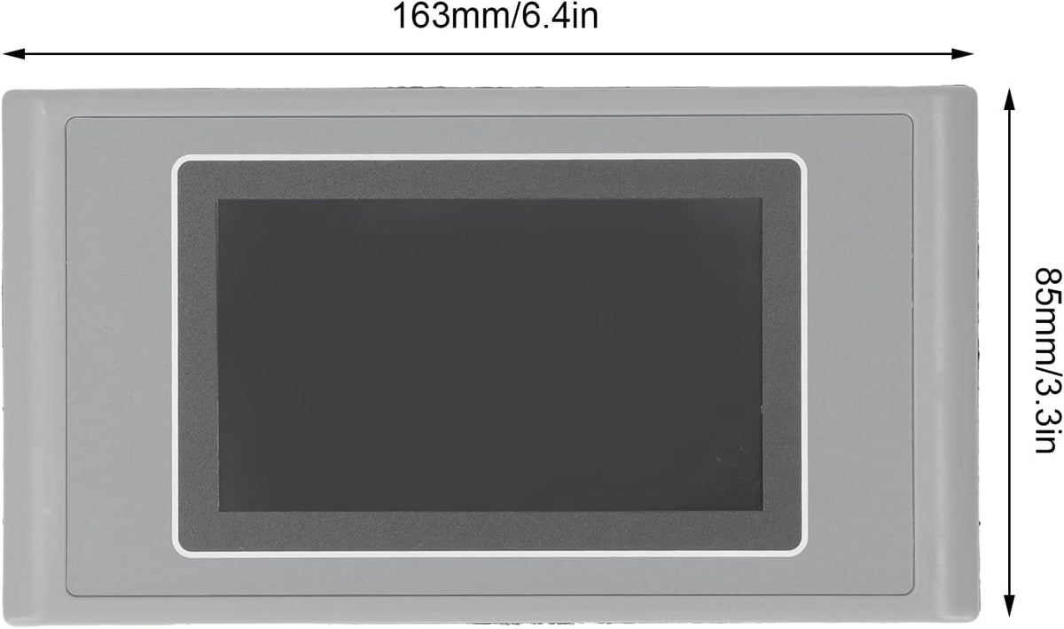 HMI Touchscreen, 4.3in Color Human Machine Interface, Water Resist Touch Panel Display, Industrial Resistive Touch Screen voor PLC