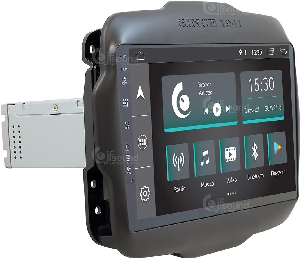 Autoradio Jeep Renegade – Inbouw Radio – Multimedia Systeem – Navigatie Systeem – Touchscreen Radio – 9-Inch Full-Touch HD – Android Met GPS & Bluetooth