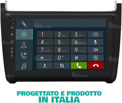 Autoradio Volkswagen Polo – Autoradio GPS – Navigatiesysteem Auto – Multimedia Speler – Inbouw Radio – 9 Inch Touchscreen – 8-Core Processor – Bluetooth & WiFi Connectivity