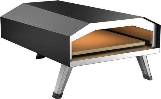 gas pizzaoven met pizzasteen 330x330mm draagbaar voor tuin en outdoor gasgestookte oven