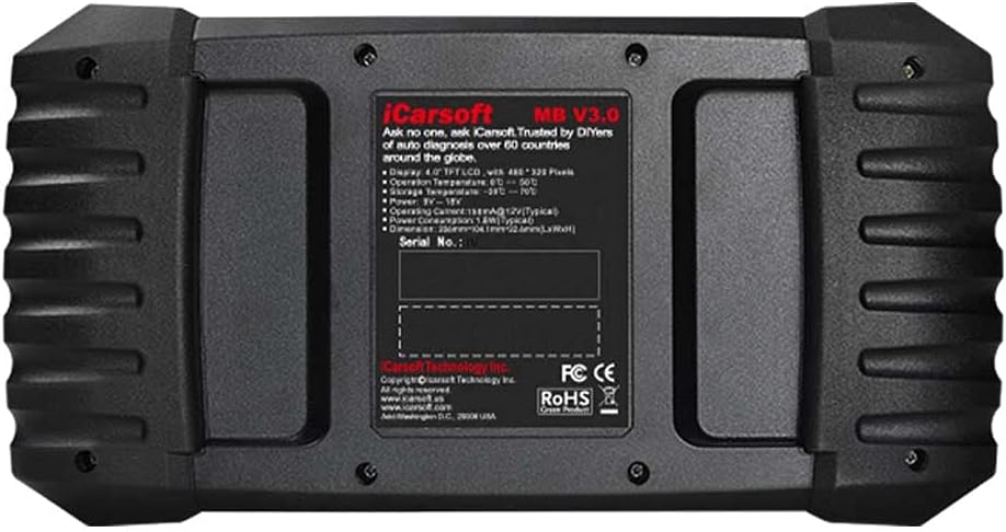 ICarsoft MB V3.0 Kenmerkend Aftastenhulpmiddel voor Mercedes-Benz Sprinter Smart
