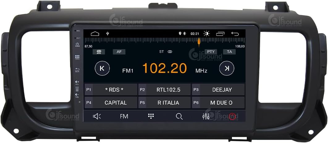 Autoradio – Autoinfotainmentsysteem – Multimedia Systeem – Autoradiosysteem – Auto Stereo – 9 Inch HD Touchscreen – CarPlay & Android Auto via USB