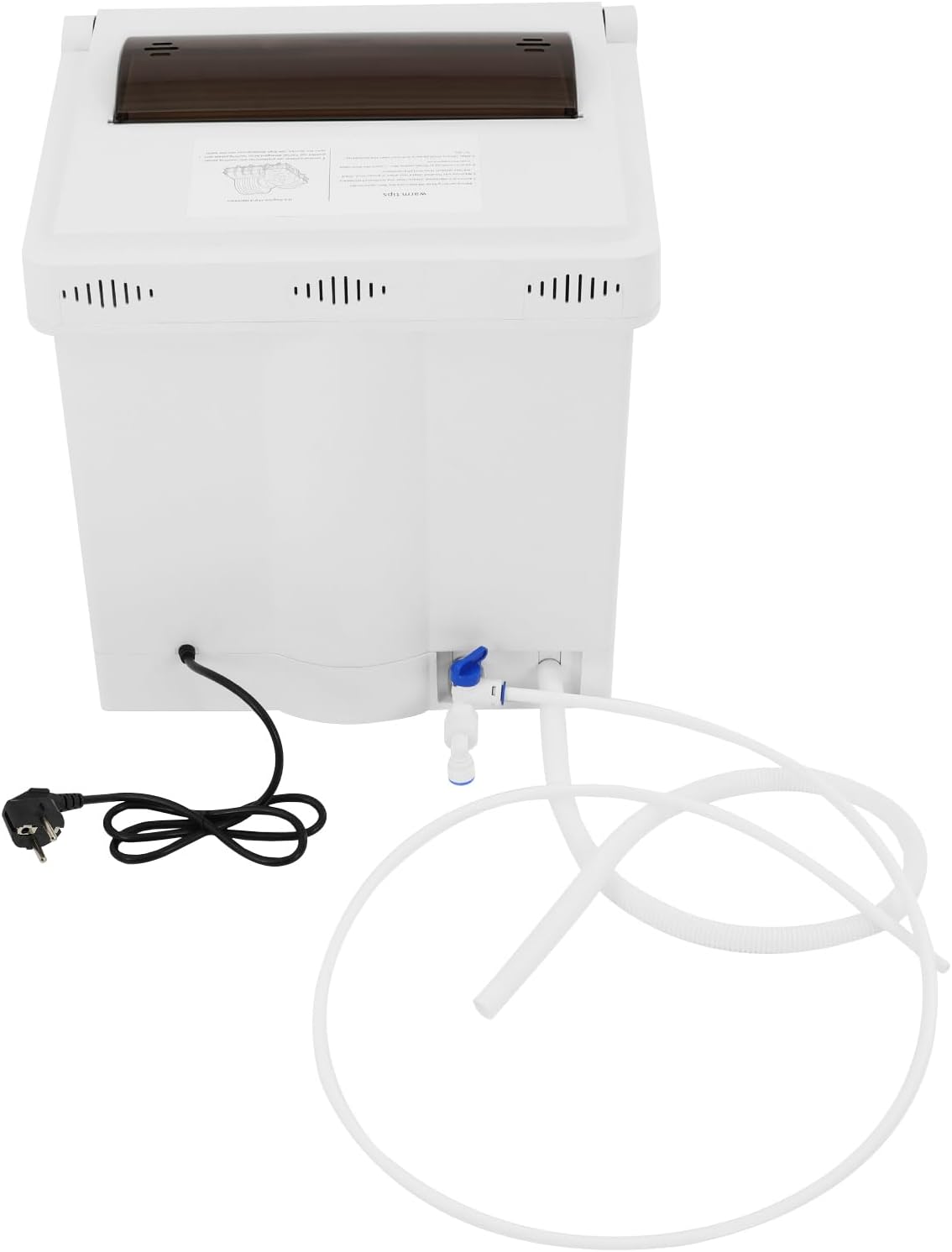 Freestanding dishwasher 1100W 52dB Table dishwasher 220V Multi-function touch screen dishwasher 360° double spray arms Freestanding table dishwasher 4-6 place settings