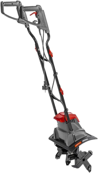Garden DED8709 Elektrische motorhak, sterk 1050 W, werkbreedte 36 cm, kunststof metaal, ergonomisch lichtgewicht, 7,3 kg, tuinfrees, voorgevormde, ergonomische handgreep