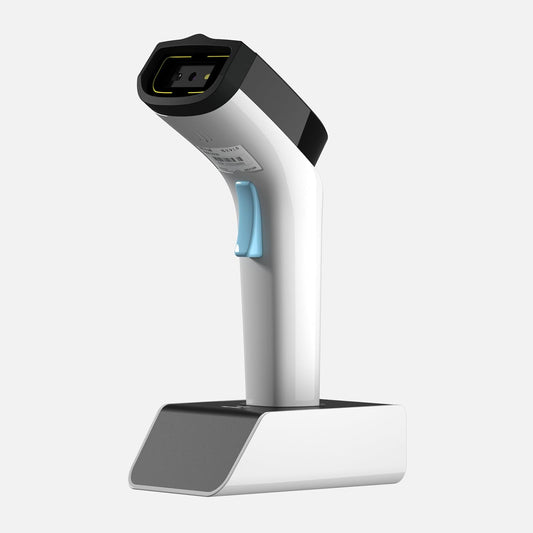 NETUM Draadloze Hybride RFID 2D Barcode Scanner, UHF RFID Tags Reader en 1D/2D QR Barcode Scan, verbinden via Bluetooth voor Retail Hospitality System DS8500