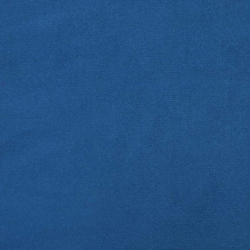 Relaxstoel – Fauteuil – Lounge Stoel – Relaxfauteuil – Zitstoel – Diepblauw Velours – Massief Hardhouten Frame