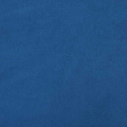 Relaxstoel – Fauteuil – Lounge Stoel – Relaxfauteuil – Zitstoel – Diepblauw Velours – Massief Hardhouten Frame