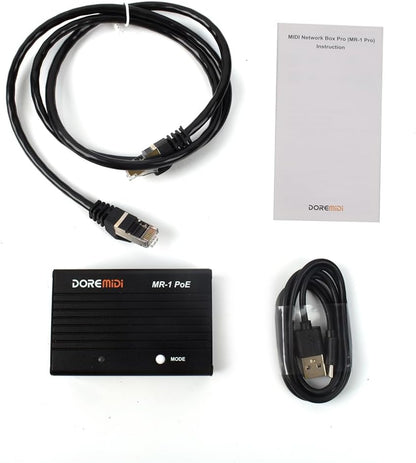 RTP MIDI-netwerkinterface MR-1 PoE