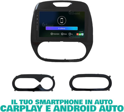 Autoradio Renault Captur – Inbouwradio – Navigatiesysteem – Multimedia Speler – Auto Entertainment – 9" Touchscreen – Bluetooth & CarPlay
