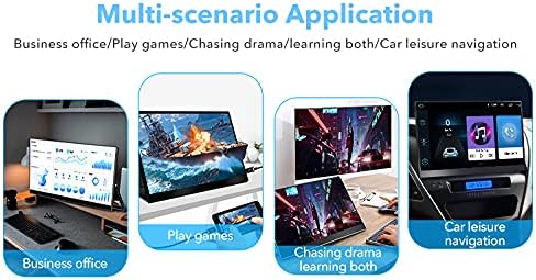 Lipa HDR-60 portable monitor Full HD 17.3" / 144Hz/Portable screen/HDMI/2x USB C/With case and kickstand/Also for consoles/Easy to carry / 1920 x 1080 pixels/Dual Speakers - QUORE