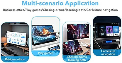 Lipa HDR-60 portable monitor Full HD 17.3" / 144Hz/Portable screen/HDMI/2x USB C/With case and kickstand/Also for consoles/Easy to carry / 1920 x 1080 pixels/Dual Speakers - QUORE